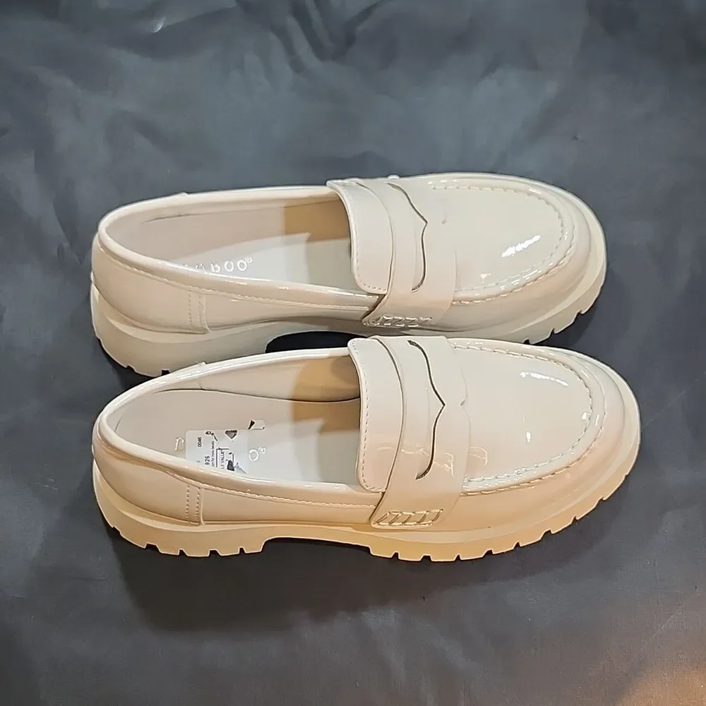 BRAND NEW BAMBOO HUTCH THICK SOLED PLATFORM LOAFERS
